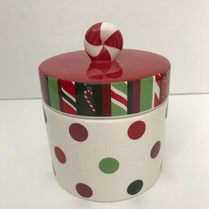 Christmas Candy Jar or Pillar Candle holder